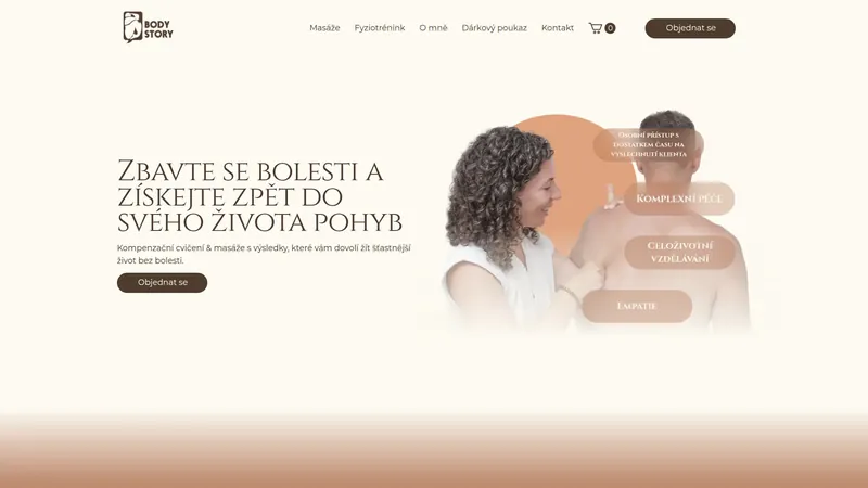 Screenshot webu Bodystory.cz